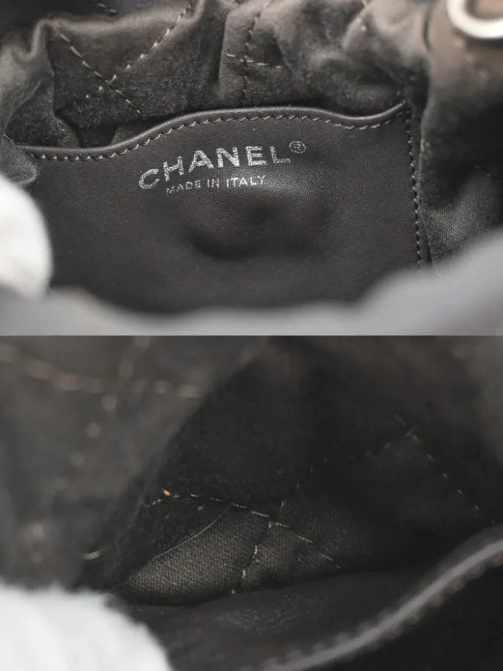 CHANEL leather has
